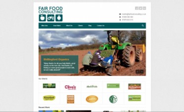 Fair Food Consulting Website Screenshot