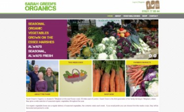 Sarah Green's Organics Screenshot