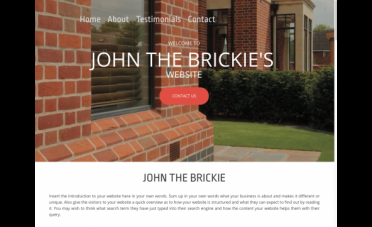 Website Builders for Bricklayers