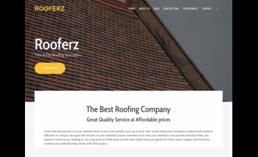 Website Builders for Roofers
