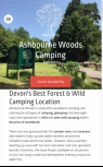 Ashbourne Woods Camping