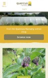 Quercus Mobile Website Design